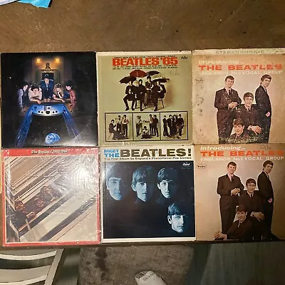 The Beatles Vintage LP Vinyl Record Lot : High Fedelity Steriophonic • $25