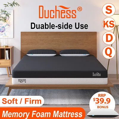 $286.80 • Buy Duchess Mattress Queen Double Single Bed Mattresses Gel Memory Foam No Spring
