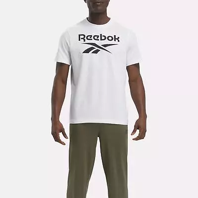 Reebok Identity Big Stacked Logo T-Shirt • $9.99