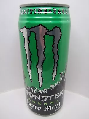 Monster Energy Heavy Metal BFC 32oz Can Unopened (Paint Damage) • $100