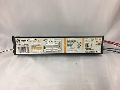 GE Proline GE-432-120-N-84T Instant Start Fluorescent Electronic Ballast T8 Lamp • $16.99