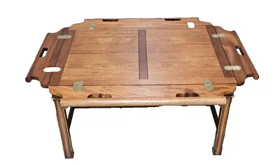 Baker Furniture Butler Table Mahogany Coffee Table • $899