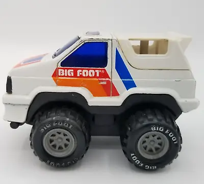 Arco Big Foot Monster Truck White With Stripes 4  Vintage 1980s Toy Car Bigfoot • $13.56