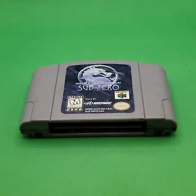 Mortal Kombat Mythologies: Sub-Zero (Nintendo 64 1997) N64 • $27.79