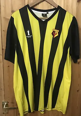 Watford FC Football Home Shirt 2018-2019 - Adult Xxl  FA CUP Final 2019  Release • £35