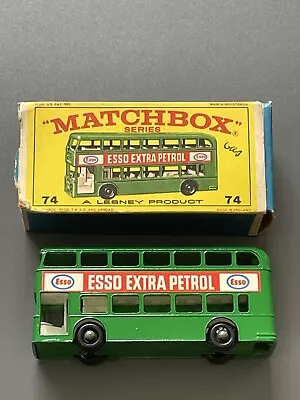 £9.99 • Buy Matchbox 1960’s No 74 Daimler Bus Esso Extra Vintage Lesney
