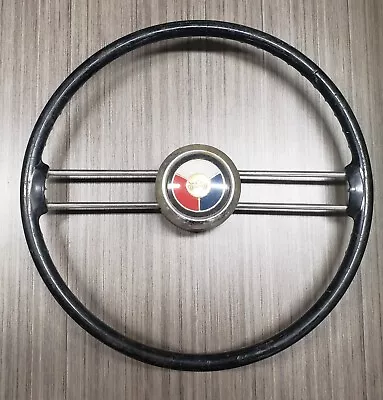 Vintage Car Steering Wheel 1953 Buick 1950s 18  Diameter Approx • $199.99
