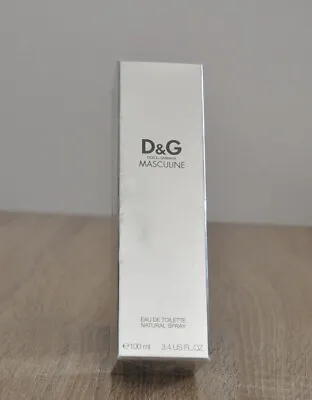 Dolce & Gabbana MASCULINE EDT 100ml Discontinued Very Rare New In Box Sealed • $399