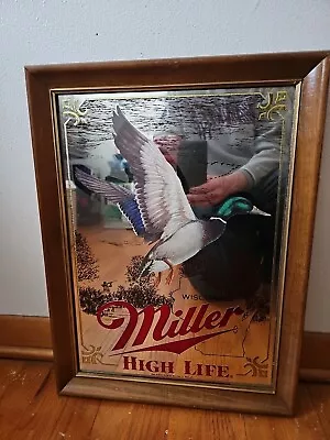 Miller High Life Duck Wisconsin Mirror - LOCAL PICKUP ONLY • $74.99