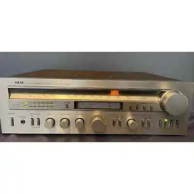 AKAI AA-R50 Stereo Receiver Amplifier AM/FM - Working Tested. Great Condition! • $320