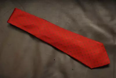 Kiton Napoli Red Circle Pattern Tie 100% Silk Italy Heavy • $48