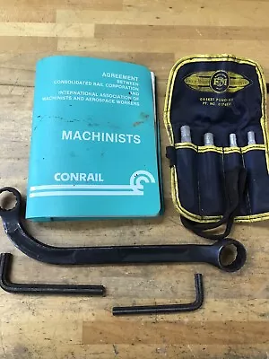 Vintage Railroad Tool Lot Conrail Machinists Contract 1979 EMD • $19.99