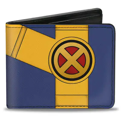 X-Men Cyclops Utility Strap Marvel Comics Bi-fold Wallet • $20.95