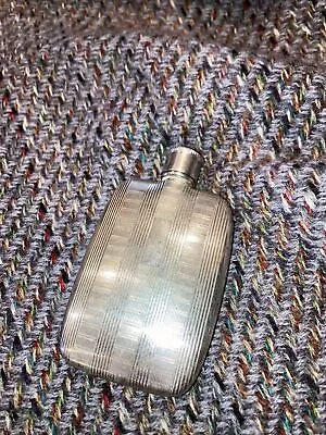 Napier Solid Sterling Silver Art Deco Flask 2.1 OZ Antique Vintage • $189.99