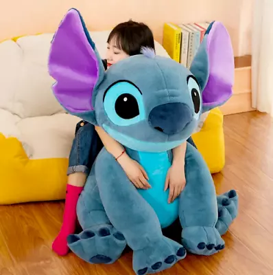 Disney Lilo & Stitch Plush Stuffed Doll 60cm Large Stuffed Sleeping Pillow Toys • $35.99