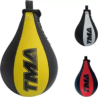 TMA Speed Ball Training Punching Speed Bag Boxing MMA Pear Punch Bag • $18.96