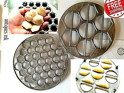 NEW. 2 ALUMINUM Mold For VARENIKI & PELMENI. Ukraine Dumpling Mold. • $34