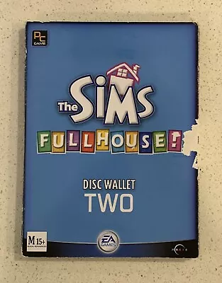 The Sims Full House ! Disc Wallet Two PC Expansions Unleashed & Superstar 5 Disc • $25