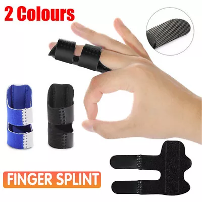 Finger Brace Splint Trigger Support Adjustable Seniors Joint Fix Pain Corrector • $4.79