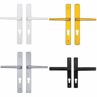 Pair Hoppe Ferco 70mm Long Series Upvc Door Lever Handles - 200mm Screw Centres • £24.99