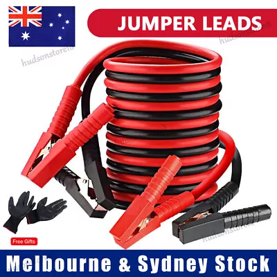 6M Heavy Duty Jump Leads 3000AMP Car Van Battery Starter Booster Cables Jumper • $36.59