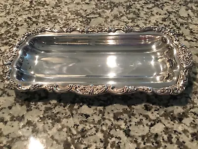 Vtg Poole EPCA Silverplate Dish #440  Lancaster Rose • $29.99