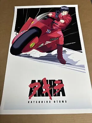 SDCC 2022 Comic Con Akira Craig Drake Poster Print Art 16x24 Mondo 13/250 • $129.99