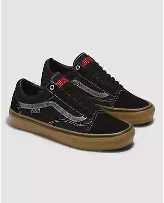 Man Vans X Hockey Old Skool Skate Shoes - Black / Snake 100% Original Brand New • $85