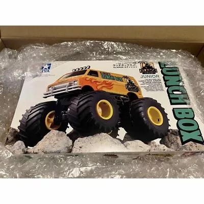 TAMIYA TMYTAM58347 Lunch Box 2WD 1/12 Electric Monster Truck Kit Yellow JP • £141.49