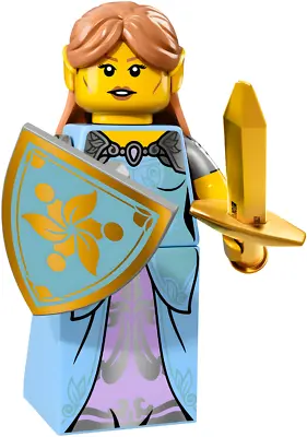 LEGO Series 17 Elf Maiden Warrior Minifigure (71018) New Retired Collectible • $13.97