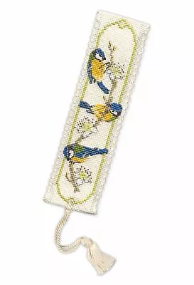 £8.45 • Buy Bluetits Bookmark Cross Stitch Kit (Textile Heritage)