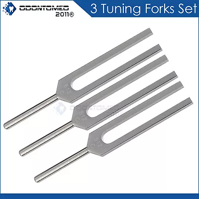 3 Tuning Fork C 512 SURGICAL MEDICAL INSTRUMENTS NEW • $7.45