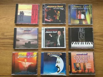 JAMES LAST — 9 X CD ALBUMS —ALL FULLY PLAY TESTED EX+ COND—202 TRACKS — BIG BAND • £9.99