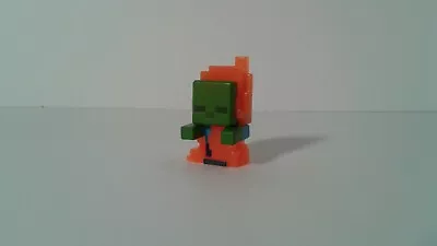Minecraft Mini-figure Zombie In Flames - Used W/o Original Box • $5.49