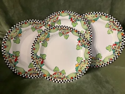 Set Of Four Mary Engelbreit 11  Dinner Plates:  Home Sweet Home • $25