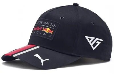 £12 • Buy CAP Aston Martin Red Bull Racing Formula One Team 1 F1 Puma Curved Peak Navy NEW