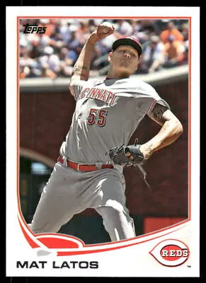 Mat Latos 2013 Topps #155 Cincinnati Reds • $0.99