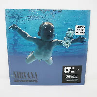 2008 DGC SUB POP RECORDS NIRVANA - NEVERMIND 12  LP ALBUM VINYL 180g REISSUE • $106.46