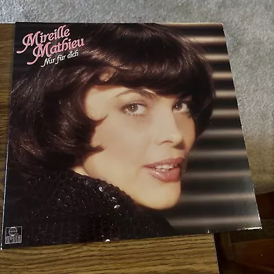 Mireille Mathieu Nur Fur Dich LP Gatefold 1983 Ariola Eurodisc 205 733 • $17.99