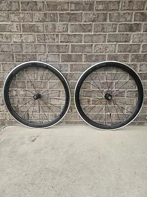 Bontrager Aeolus Comp 5 TLR Carbon Rim Brake Wheelset • $450