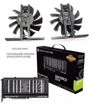 Cooling Fan For Gainward GTX 960 970 980 GTX960 GTX970 Phantom PLA08015S12HH GPU • £15.52