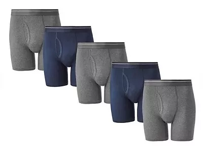 Member's Men's Boxer Briefs Cotton Stretch 2 Or 5 Boxer Briefs M L XL 2X • $34.99