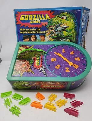 $99.95 • Buy Vintage Rare 1978 Mattell Godzilla Game In Original Box HTF GREAT GRAPHICS