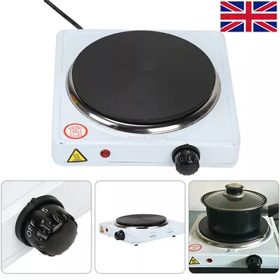 Hot Plate Electric Cooker Double Single Portable Table Top Kitchen Hob Stoves • £11.59