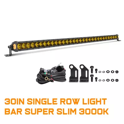 For 1982-2000 Club Car DS Golf Cart Slim 32 /30  LED Light Bar Driving W/ Wiring • $99.89