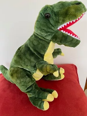 PUPPET COMPANY T-REX  DINOSAUR Hand Glove Puppet Soft Plush Toy • £6.50