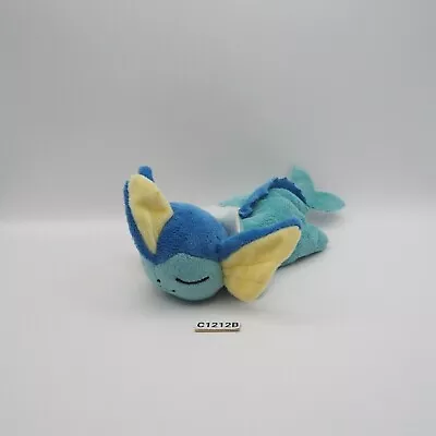 Vaporeon C1212B Pokemon Center Japan 2018 Kuttari Sleep 6  Plush Toy Doll Japan • $52.35