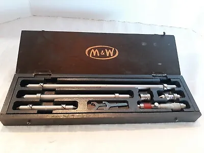 Machinist Precision Moore & Wright Mic. 0-300 Mm Measurung Rod Set (Jig Bore... • $80.06