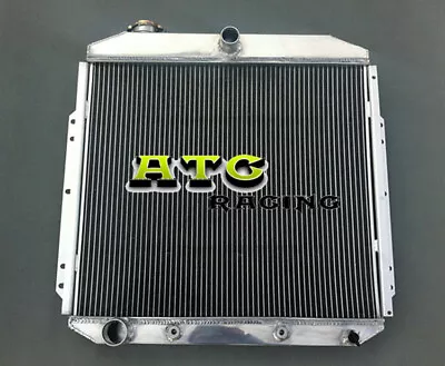 For FORD PICKUP F350 F250 F100 FORD Engine 1953 1954 1955 1956 Aluminum Radiator • $279