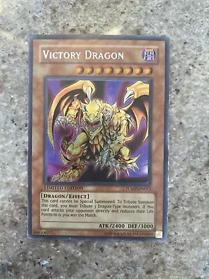 Yugioh Victory Dragon JUMP-EN011 Secret Rare Limited - MP • $7.29